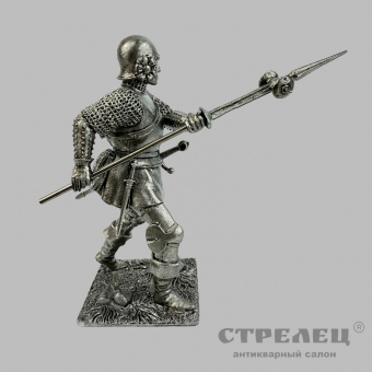 картинка — оловянный солдатик «алебардист конца 15 века». гк